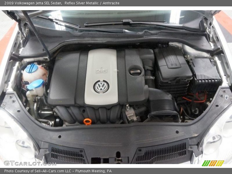 Reflex Silver Metallic / Anthracite 2009 Volkswagen Jetta SEL Sedan