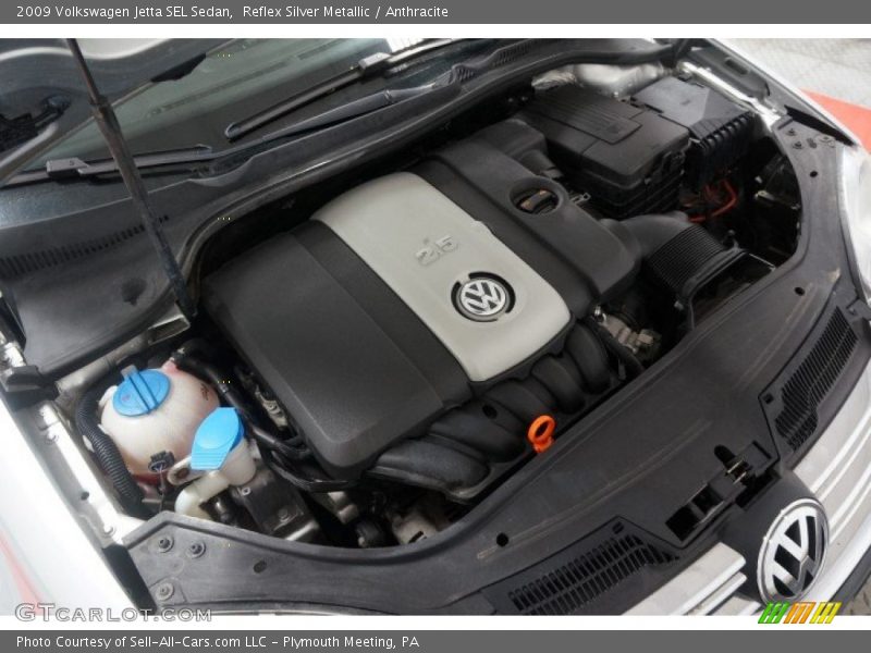 Reflex Silver Metallic / Anthracite 2009 Volkswagen Jetta SEL Sedan