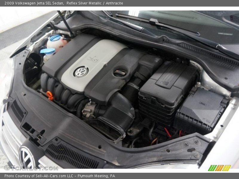 Reflex Silver Metallic / Anthracite 2009 Volkswagen Jetta SEL Sedan