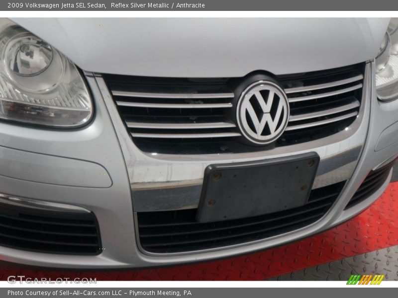 Reflex Silver Metallic / Anthracite 2009 Volkswagen Jetta SEL Sedan