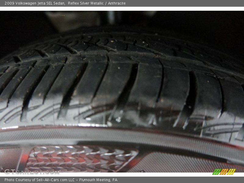 Reflex Silver Metallic / Anthracite 2009 Volkswagen Jetta SEL Sedan