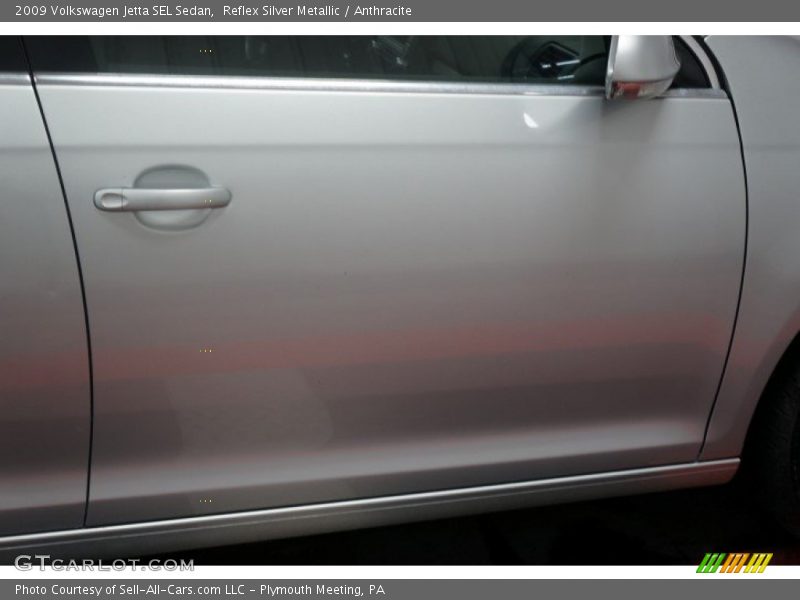 Reflex Silver Metallic / Anthracite 2009 Volkswagen Jetta SEL Sedan