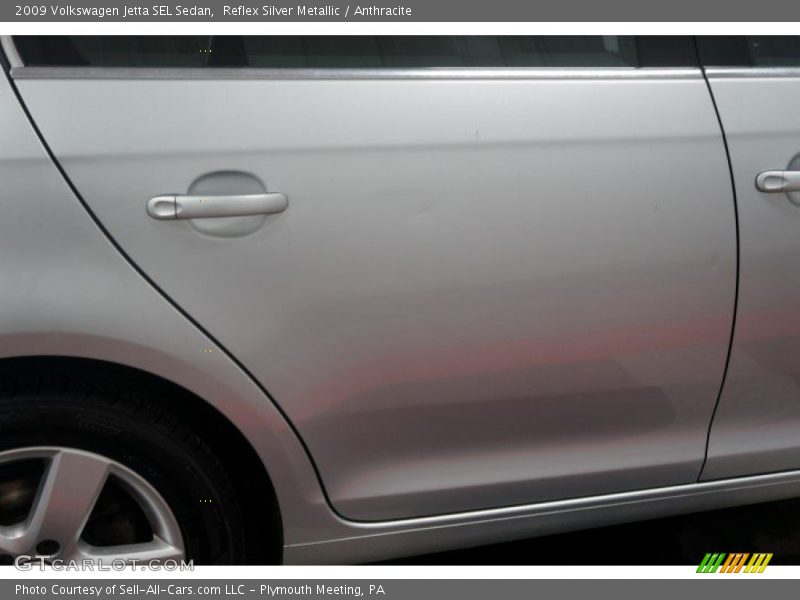 Reflex Silver Metallic / Anthracite 2009 Volkswagen Jetta SEL Sedan
