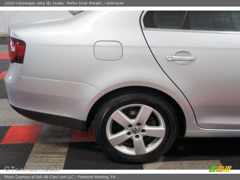 Reflex Silver Metallic / Anthracite 2009 Volkswagen Jetta SEL Sedan