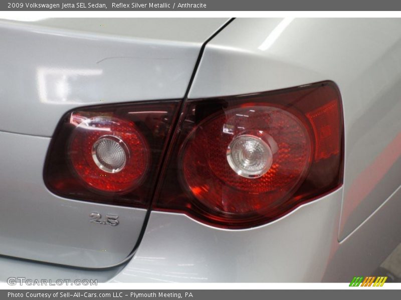 Reflex Silver Metallic / Anthracite 2009 Volkswagen Jetta SEL Sedan