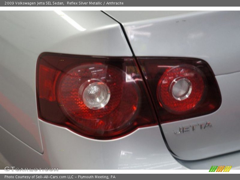 Reflex Silver Metallic / Anthracite 2009 Volkswagen Jetta SEL Sedan