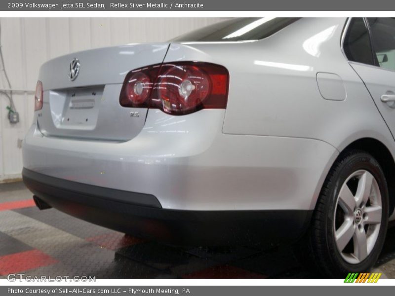 Reflex Silver Metallic / Anthracite 2009 Volkswagen Jetta SEL Sedan