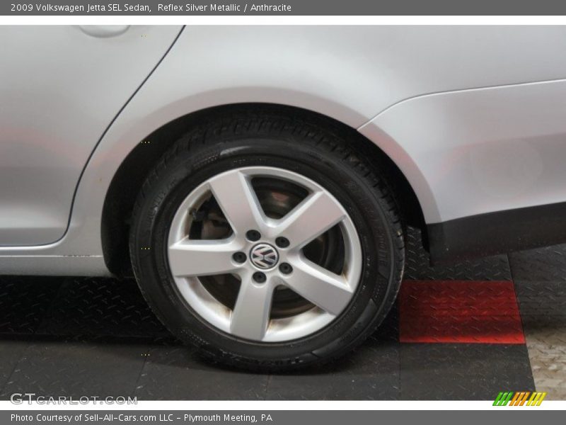 Reflex Silver Metallic / Anthracite 2009 Volkswagen Jetta SEL Sedan