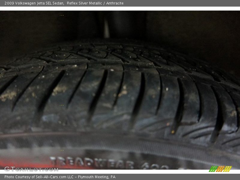Reflex Silver Metallic / Anthracite 2009 Volkswagen Jetta SEL Sedan