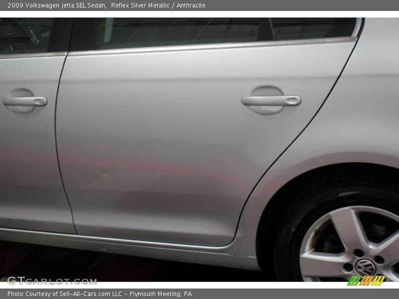 Reflex Silver Metallic / Anthracite 2009 Volkswagen Jetta SEL Sedan