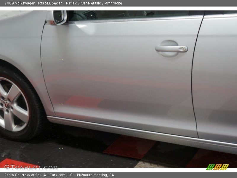 Reflex Silver Metallic / Anthracite 2009 Volkswagen Jetta SEL Sedan