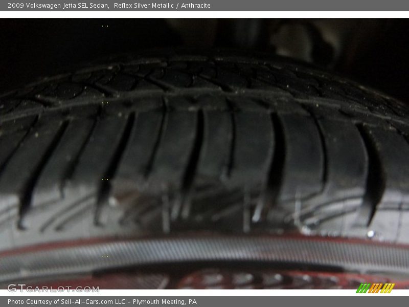 Reflex Silver Metallic / Anthracite 2009 Volkswagen Jetta SEL Sedan