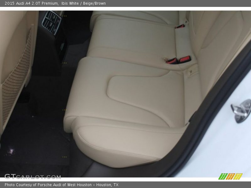 Ibis White / Beige/Brown 2015 Audi A4 2.0T Premium