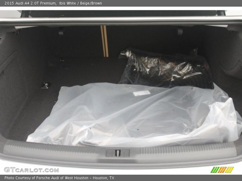 Ibis White / Beige/Brown 2015 Audi A4 2.0T Premium