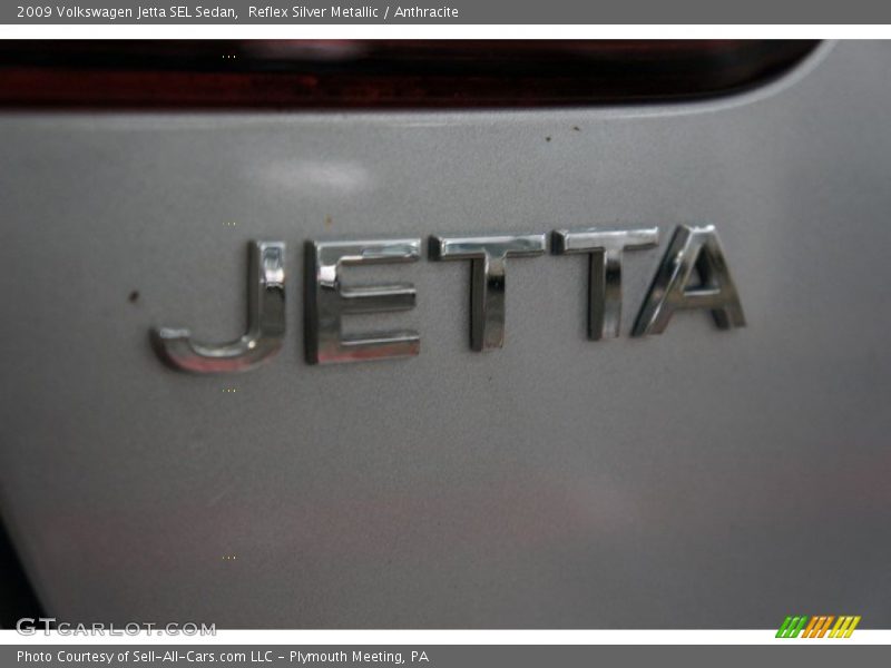 Reflex Silver Metallic / Anthracite 2009 Volkswagen Jetta SEL Sedan
