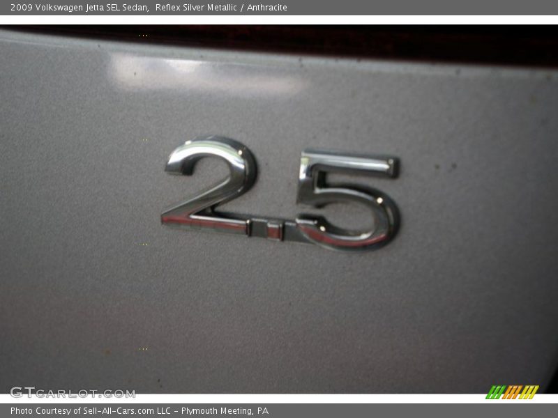 Reflex Silver Metallic / Anthracite 2009 Volkswagen Jetta SEL Sedan