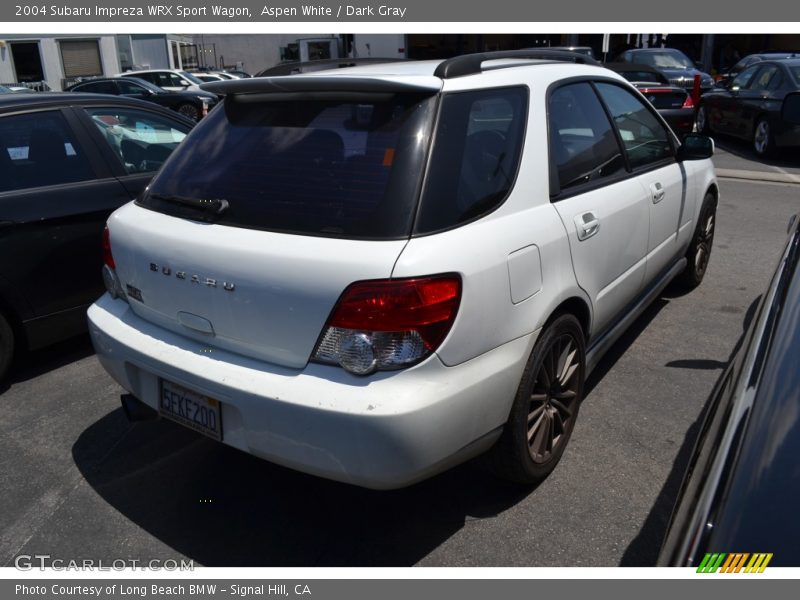 Aspen White / Dark Gray 2004 Subaru Impreza WRX Sport Wagon