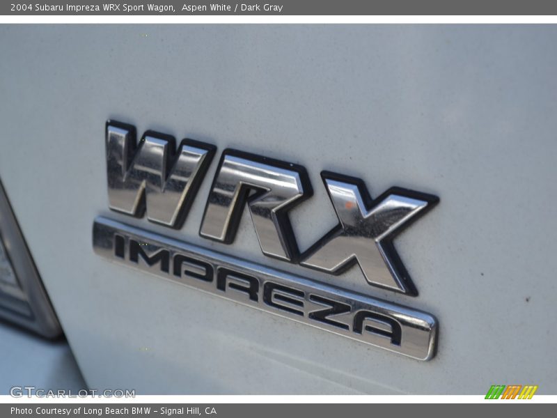 Aspen White / Dark Gray 2004 Subaru Impreza WRX Sport Wagon