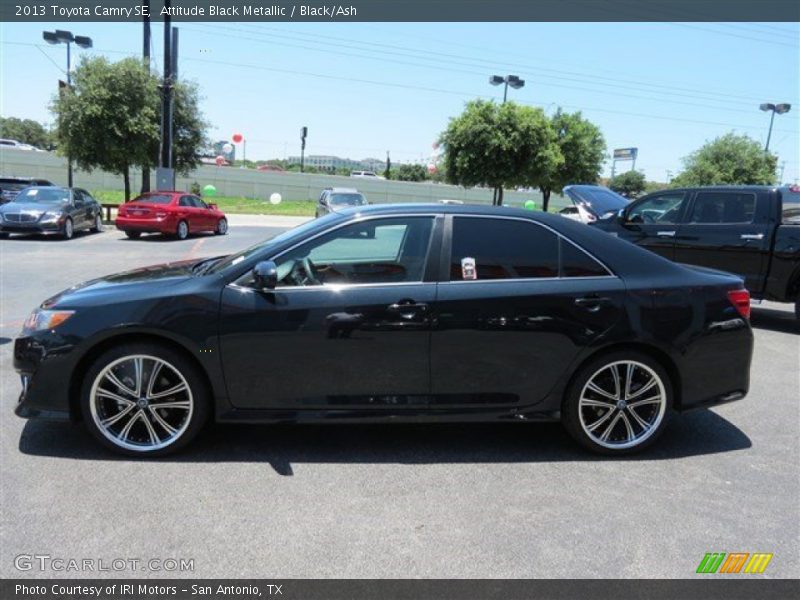 Attitude Black Metallic / Black/Ash 2013 Toyota Camry SE