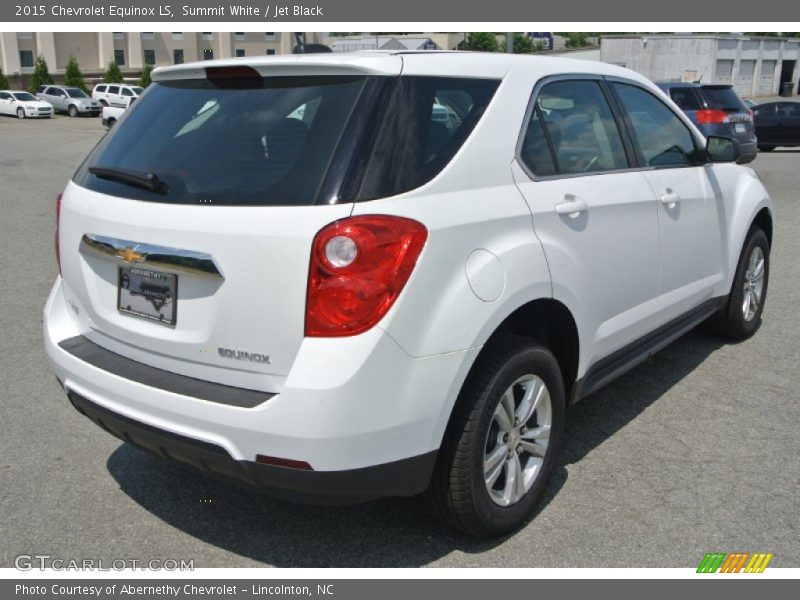 Summit White / Jet Black 2015 Chevrolet Equinox LS