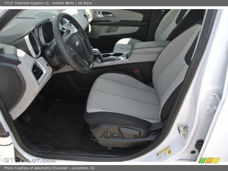 Summit White / Jet Black 2015 Chevrolet Equinox LS