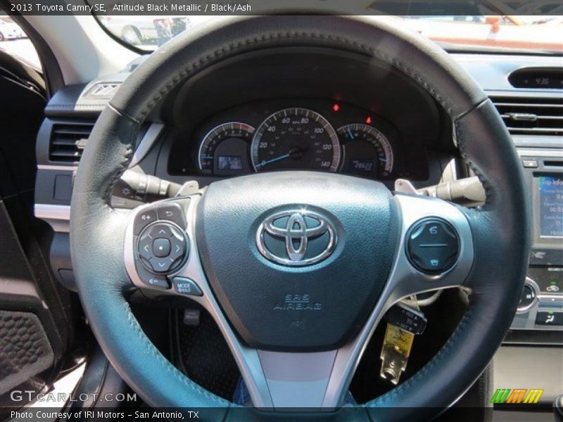 Attitude Black Metallic / Black/Ash 2013 Toyota Camry SE
