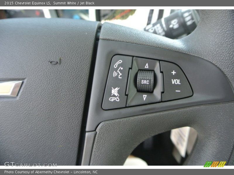 Summit White / Jet Black 2015 Chevrolet Equinox LS