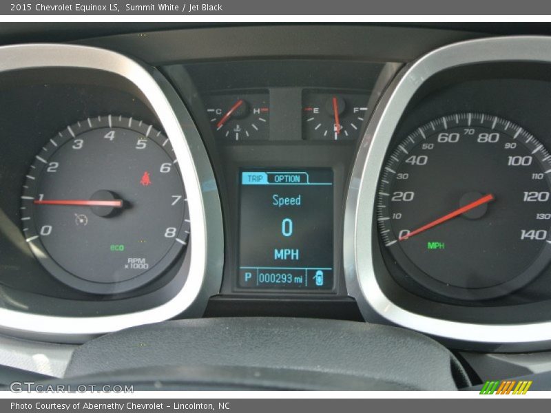 Summit White / Jet Black 2015 Chevrolet Equinox LS