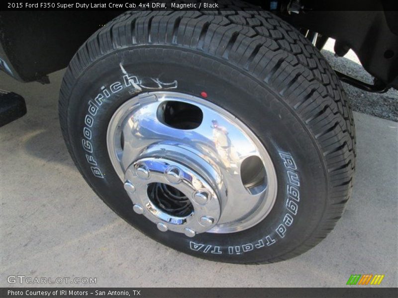 Magnetic / Black 2015 Ford F350 Super Duty Lariat Crew Cab 4x4 DRW