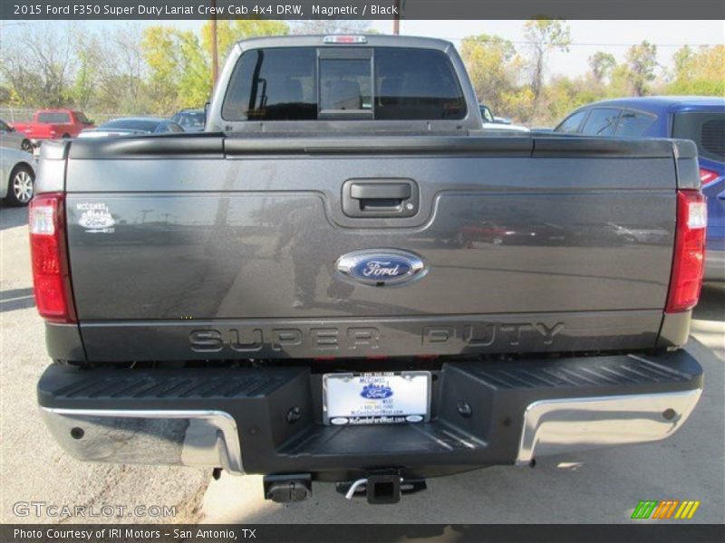Magnetic / Black 2015 Ford F350 Super Duty Lariat Crew Cab 4x4 DRW