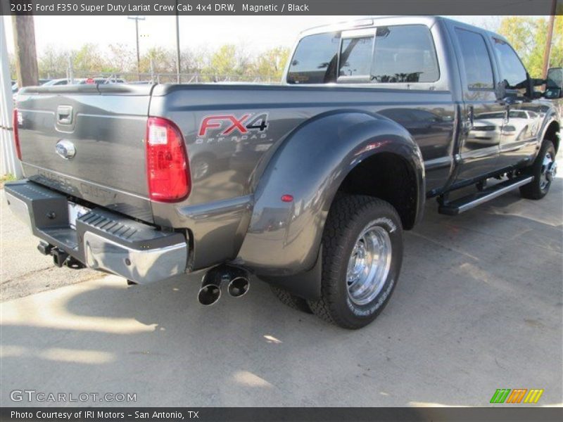 Magnetic / Black 2015 Ford F350 Super Duty Lariat Crew Cab 4x4 DRW