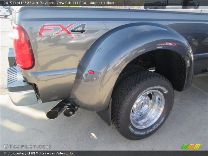 Magnetic / Black 2015 Ford F350 Super Duty Lariat Crew Cab 4x4 DRW