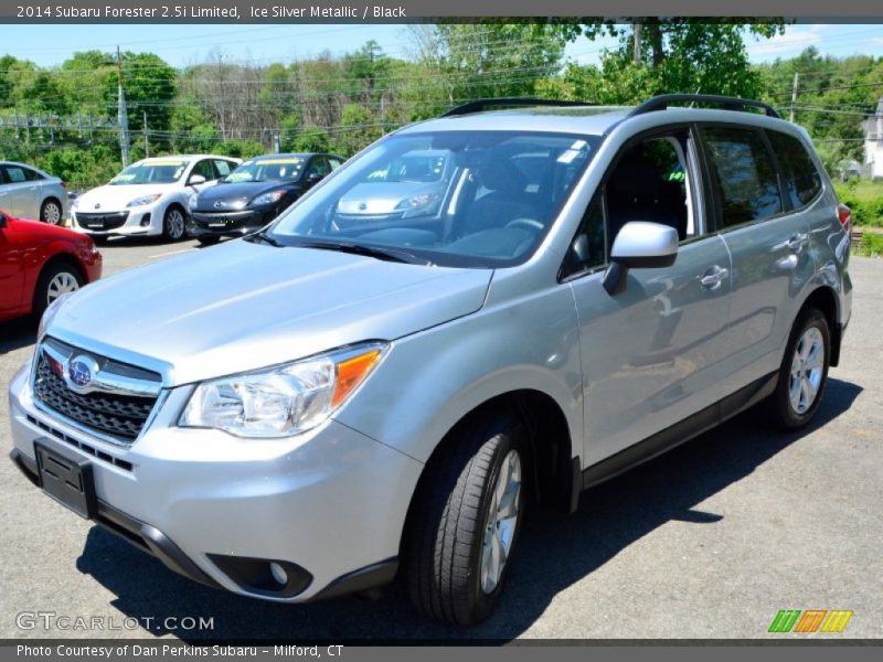 Ice Silver Metallic / Black 2014 Subaru Forester 2.5i Limited