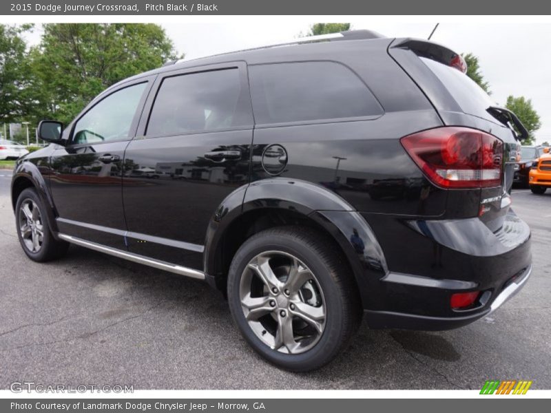 Pitch Black / Black 2015 Dodge Journey Crossroad