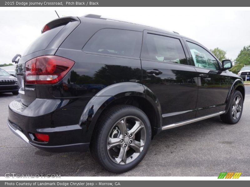 Pitch Black / Black 2015 Dodge Journey Crossroad