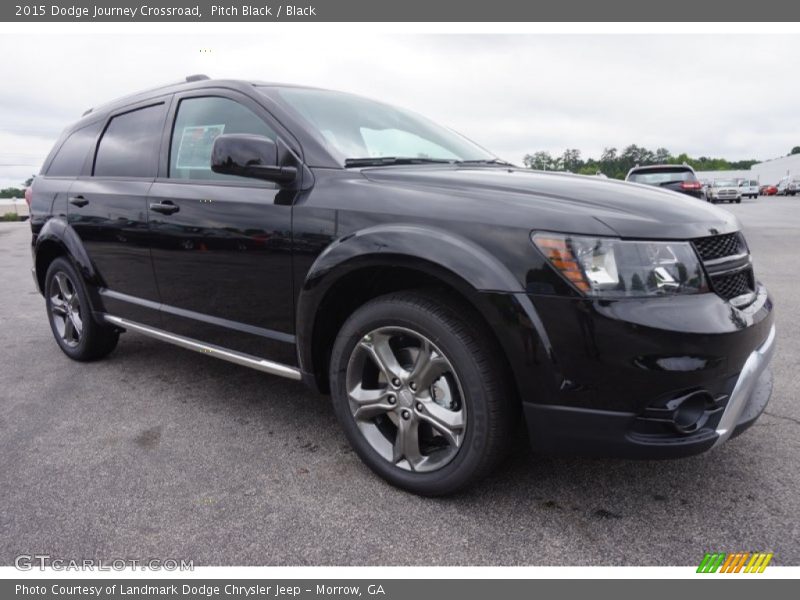 Pitch Black / Black 2015 Dodge Journey Crossroad