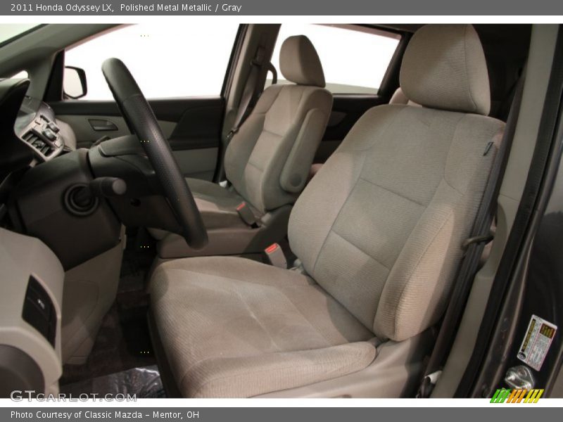 Polished Metal Metallic / Gray 2011 Honda Odyssey LX