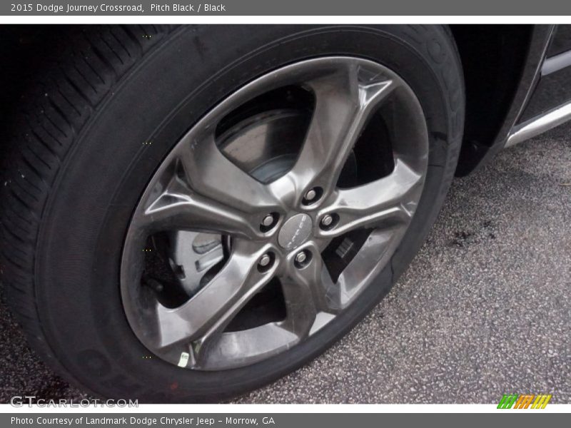 Pitch Black / Black 2015 Dodge Journey Crossroad