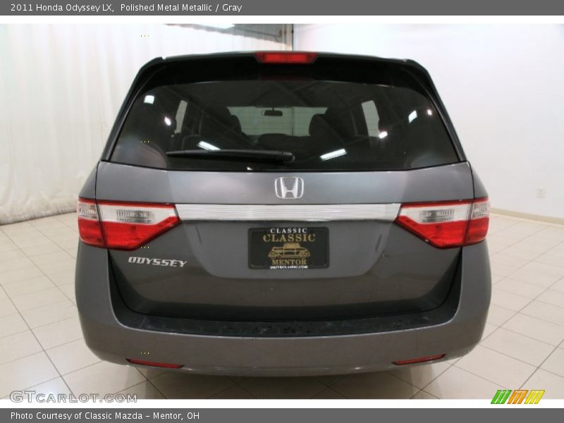 Polished Metal Metallic / Gray 2011 Honda Odyssey LX