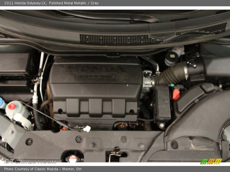 Polished Metal Metallic / Gray 2011 Honda Odyssey LX