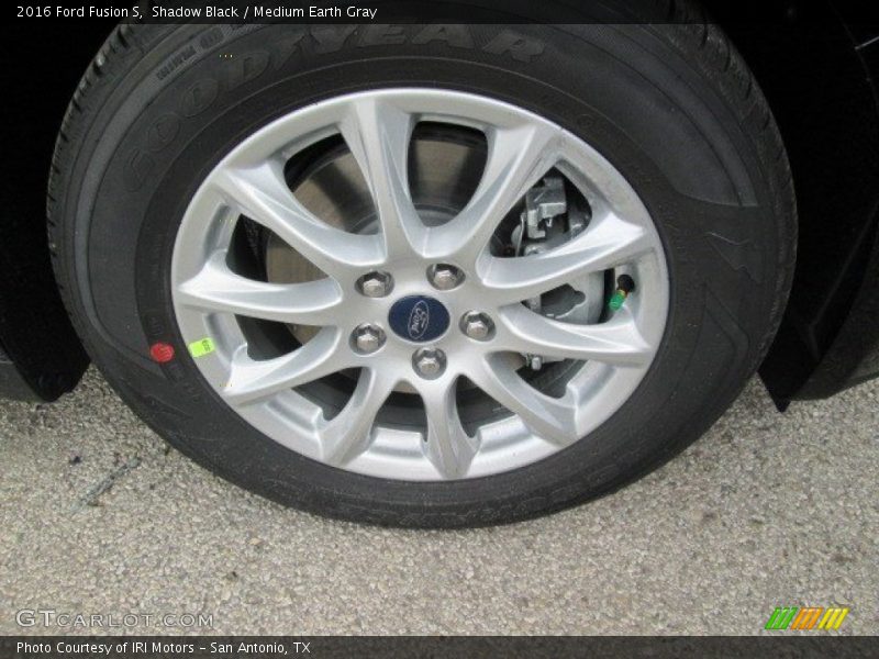 Shadow Black / Medium Earth Gray 2016 Ford Fusion S