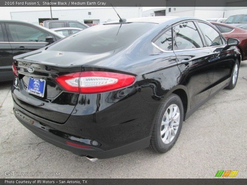 Shadow Black / Medium Earth Gray 2016 Ford Fusion S