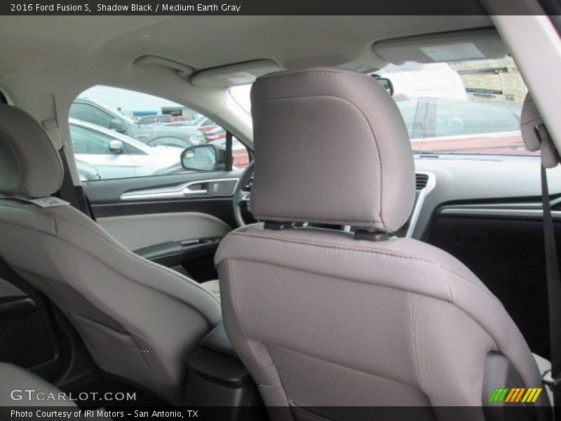 Shadow Black / Medium Earth Gray 2016 Ford Fusion S