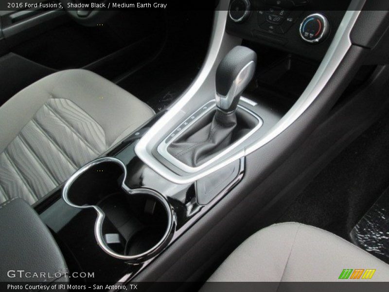 Shadow Black / Medium Earth Gray 2016 Ford Fusion S