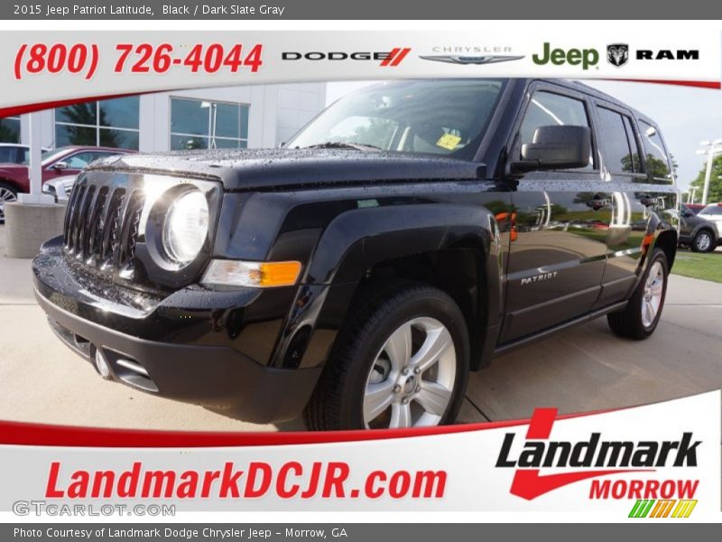 Black / Dark Slate Gray 2015 Jeep Patriot Latitude