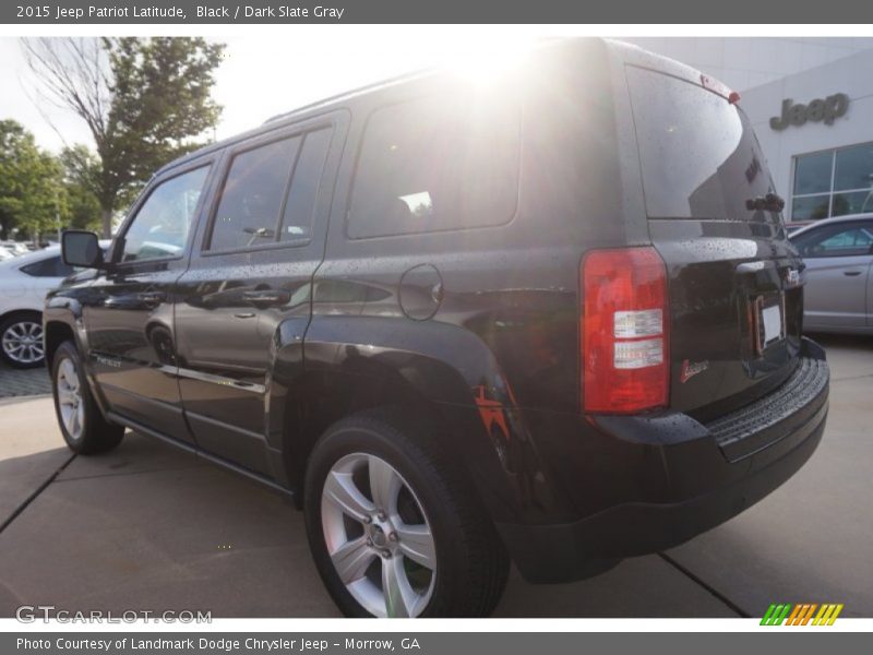 Black / Dark Slate Gray 2015 Jeep Patriot Latitude