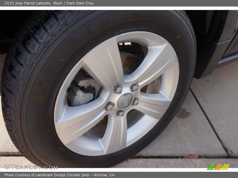 Black / Dark Slate Gray 2015 Jeep Patriot Latitude