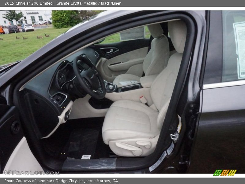 Granite Crystal Metallic / Black/Linen 2015 Chrysler 200 Limited