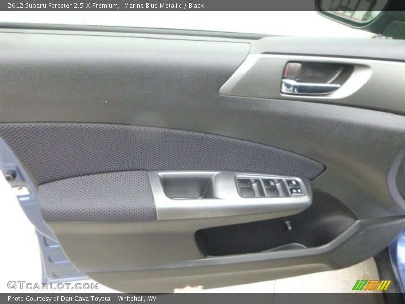 Marine Blue Metallic / Black 2012 Subaru Forester 2.5 X Premium
