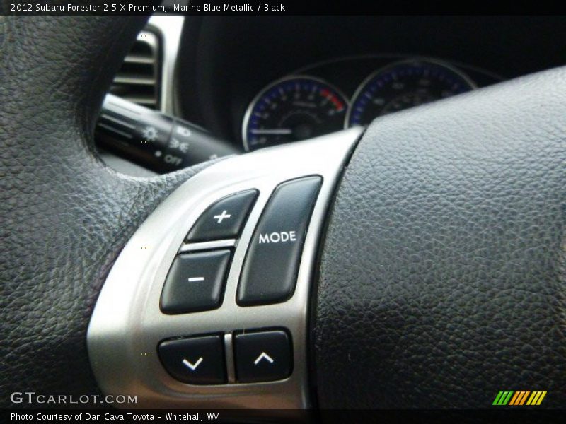 Marine Blue Metallic / Black 2012 Subaru Forester 2.5 X Premium